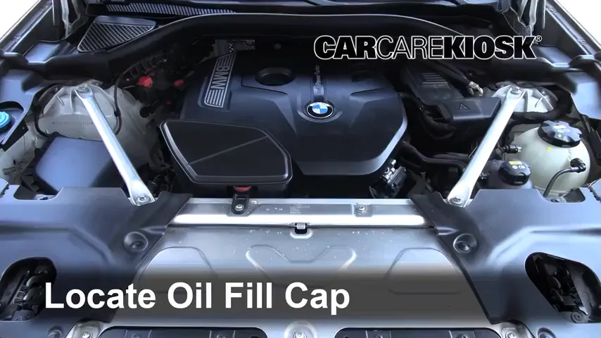2018 BMW X3 xDrive30i 2.0L 4 Cyl. Turbo Oil Add Oil